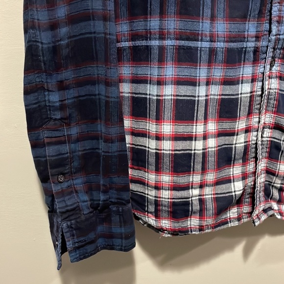 Armani Exchange two-tone fade button down dress shirt - Large - Picture 4 of 10